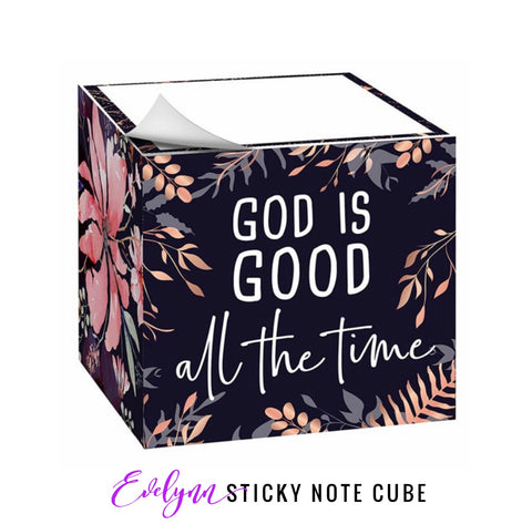 Evelynn Sticky Note Cube