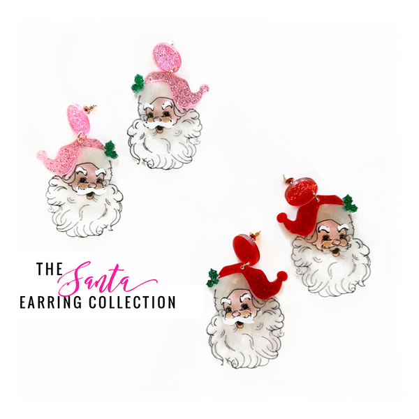 Santa Earring Collection