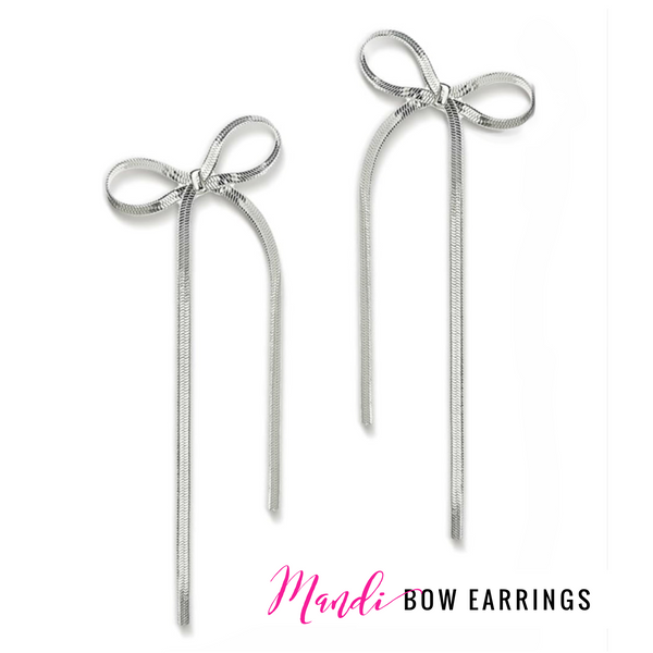 Mandi Bow Earrings