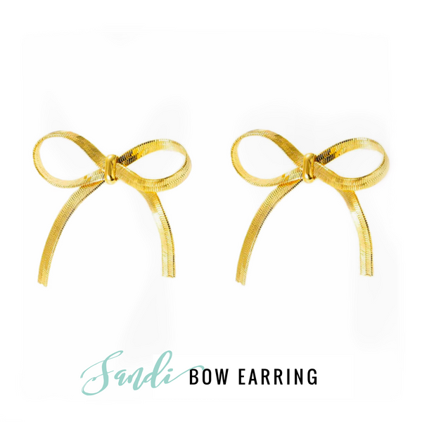 Sandi Bow Earrings