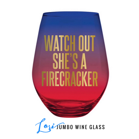 Lori Jumbo Wine Glass