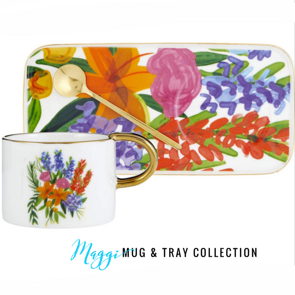 Maggi Mug & Tray Set