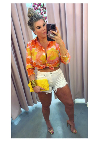 Kayci Floral Blouse