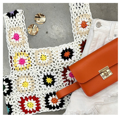 Genni Crochet Top