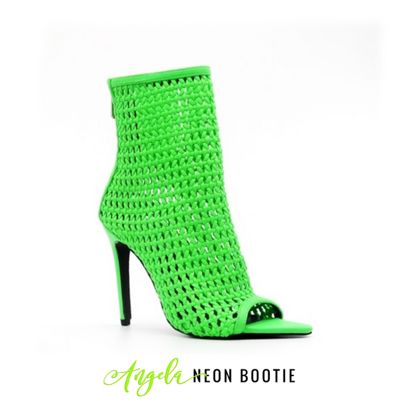 Angela Neon Bootie