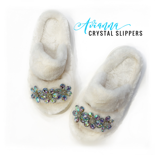 Avianna Crystal Slippers