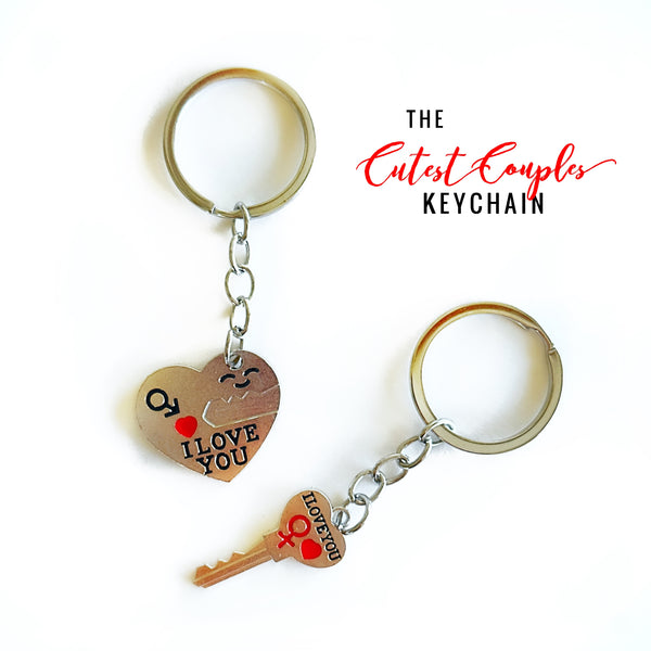 The Cutest Couples Keychain