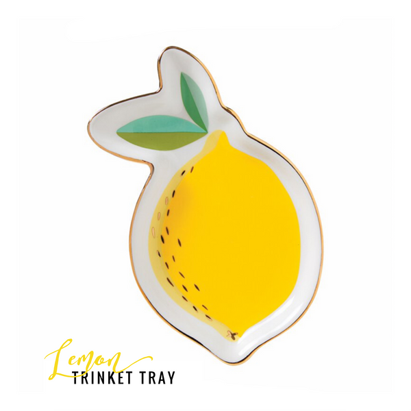 Lemon Trinket Tray